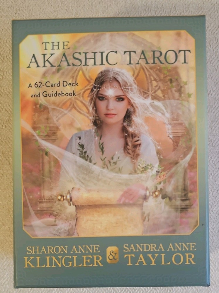 The Akashic Tarot 62-Card Deck with Guidebook