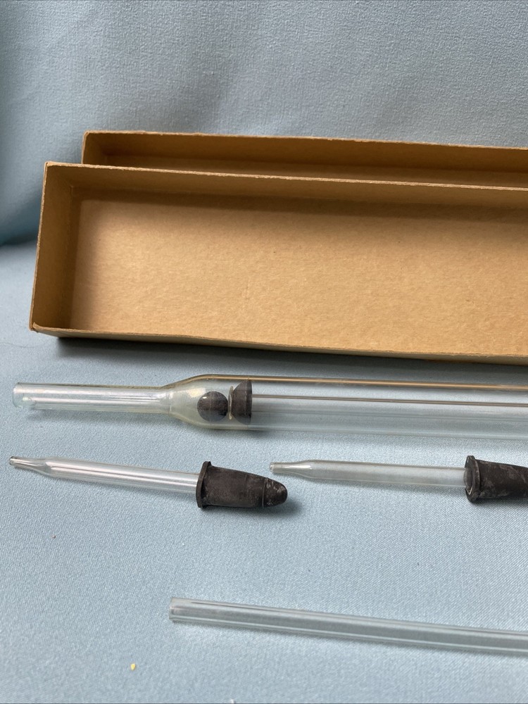 Vintage Pyrex Glass Force Pump “Science Kit”