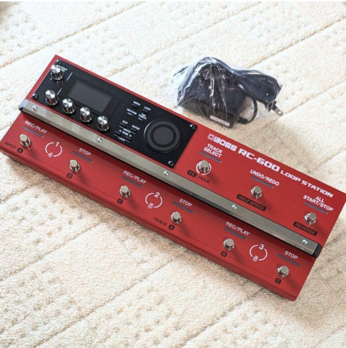 BOSS RC-600 Loop Station Looper Sequencer Near Mint With Adapter
