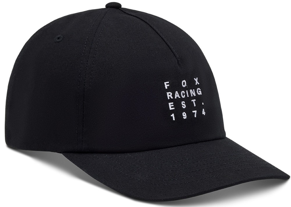 Fox Racing Est.1974 Adjustable Hat Black
