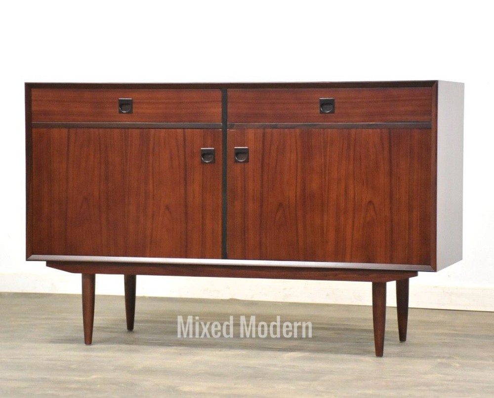 Danish Modern Rosewood Sideboard Credenza
