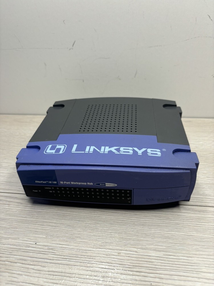 LINKSYS EFAH16W EtherFast 10/100 16-Port Workgroup Hub