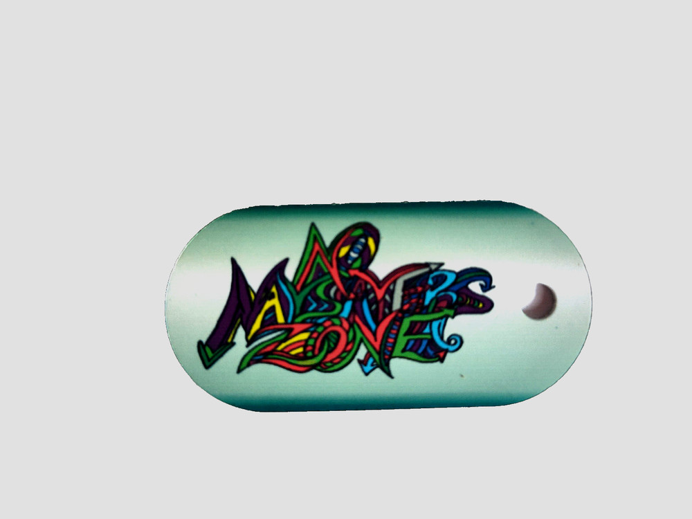 "No Naysayers Zone" Customized Dog tag