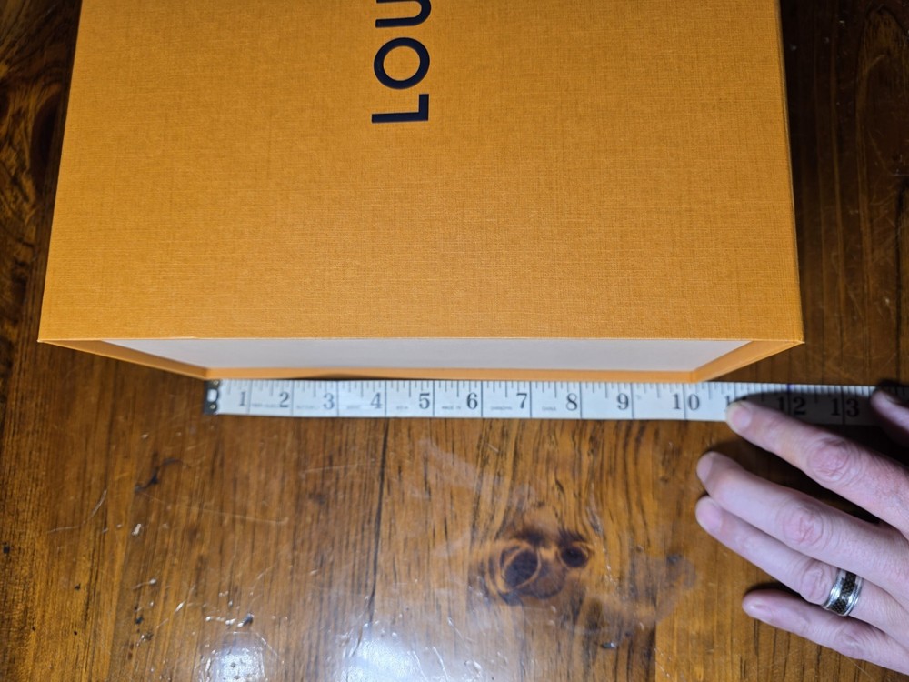 LOUIS VUITTON Large Empty Gift Shoe Box 14"x10"x5 - EMPTY BOX Authentic