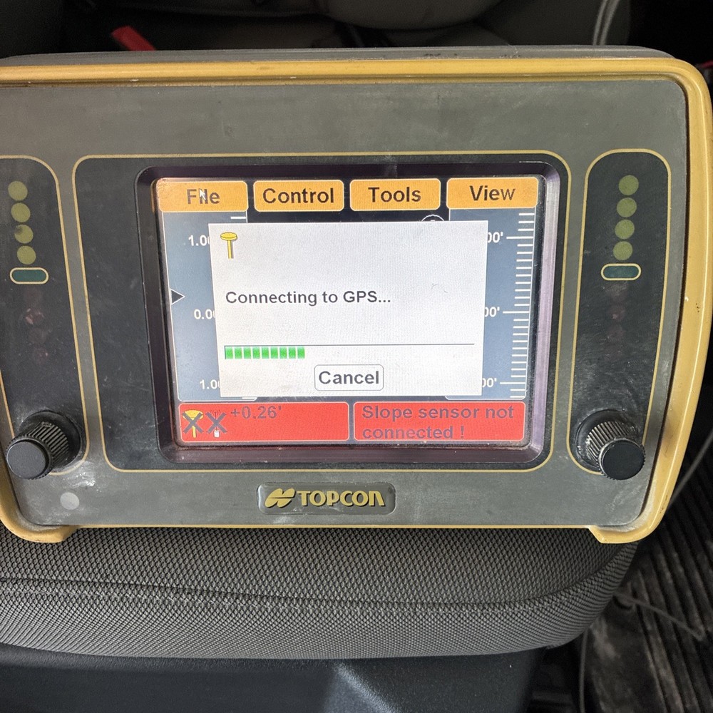 Topcon GPS Dozer Screen 9168
