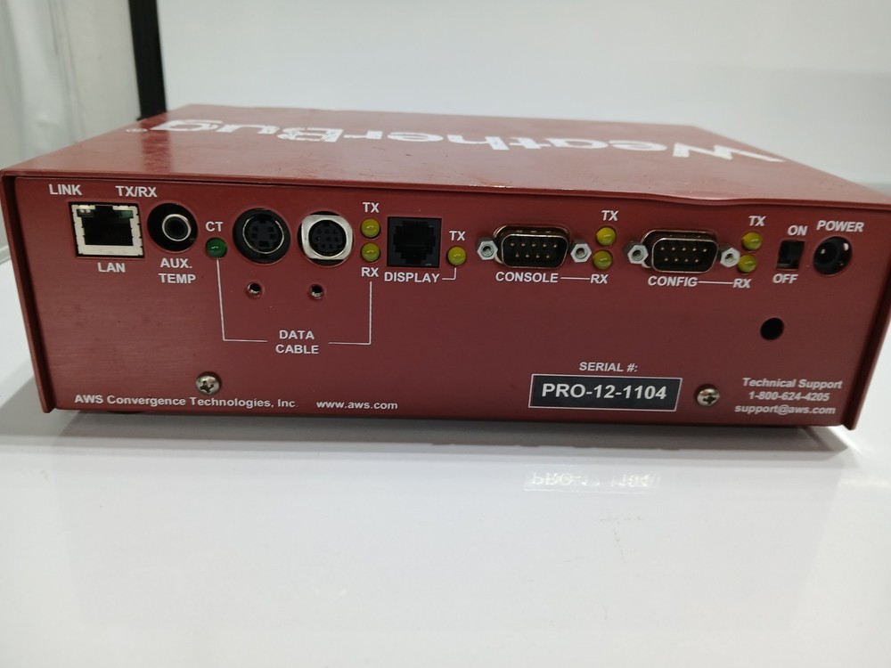 Weather Bug Network Appliance Tracking Station Data Logger Internet Transmitter