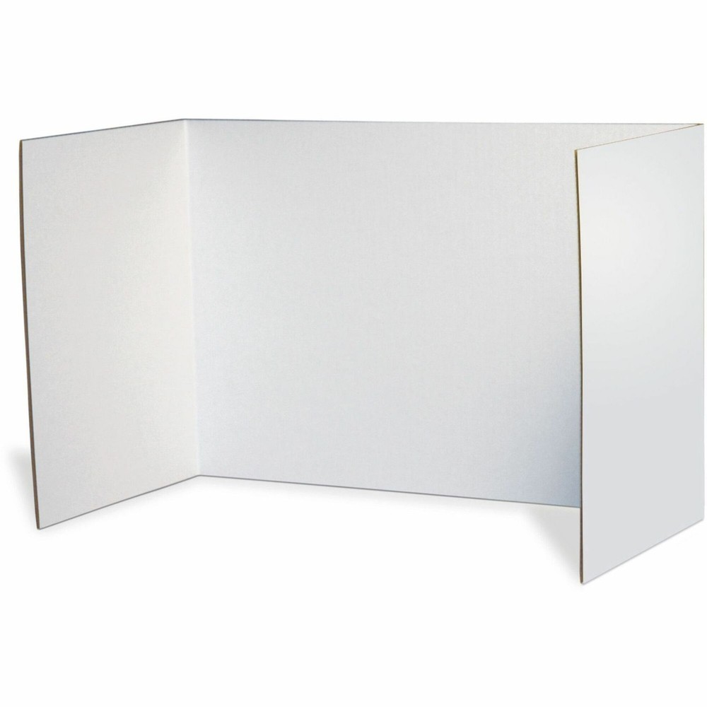 Pacon Privacy Board - 48" Width X 16" Height - White (PAC3782) 4 / Pack