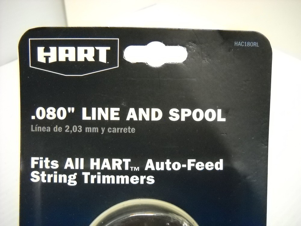 Hart .080" Line & Spool 2 Pack for Hart Auto Feed String Timmer Weed Eaters