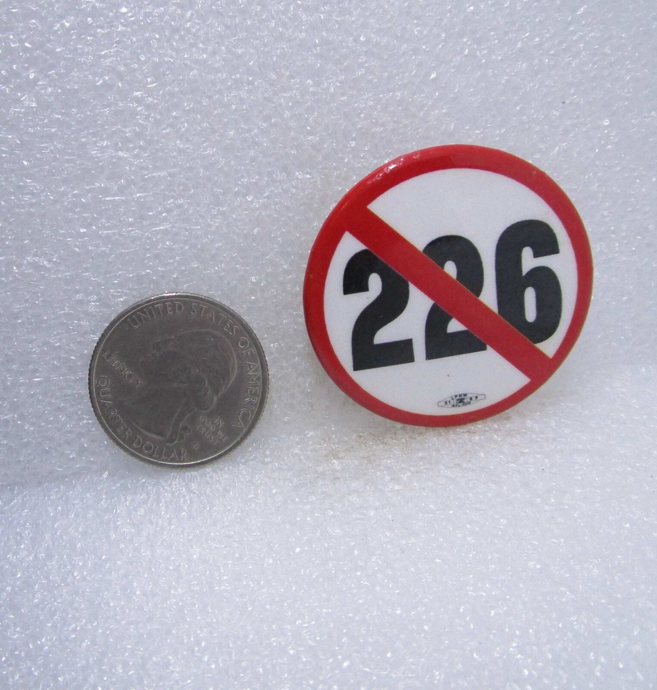 No 226 Button Pin