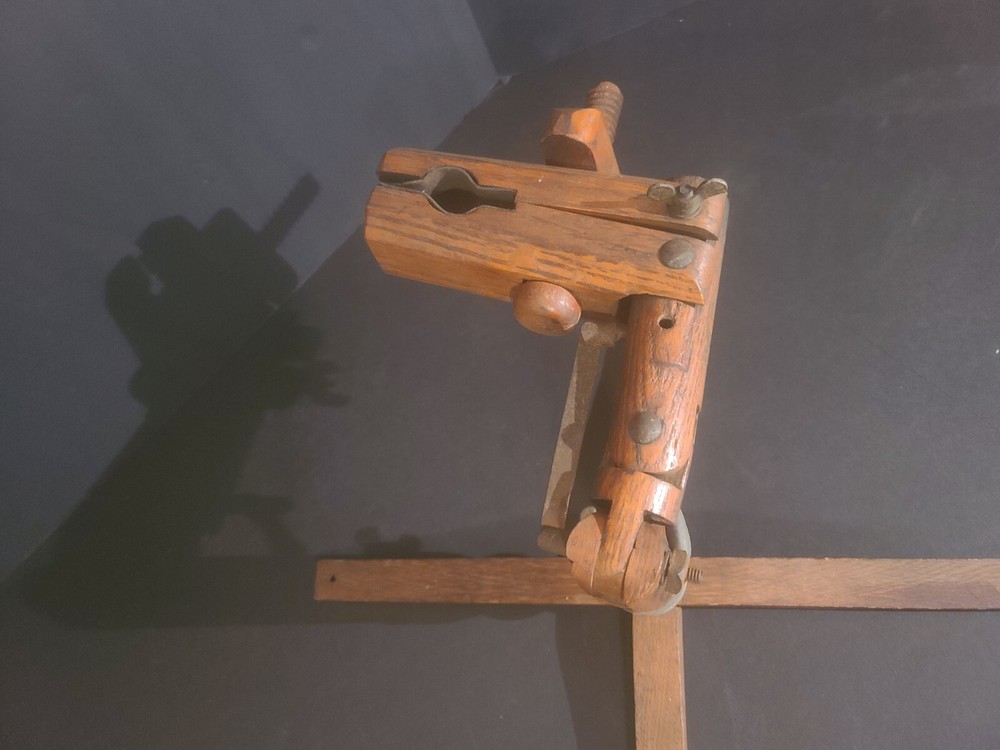 Unique Wood Primitive Stand UNKNOWN PURPOSE OR USE