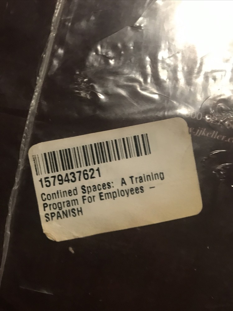 JJ Keller Confined Spaces Training Program(Spanish) OSHA  VHS