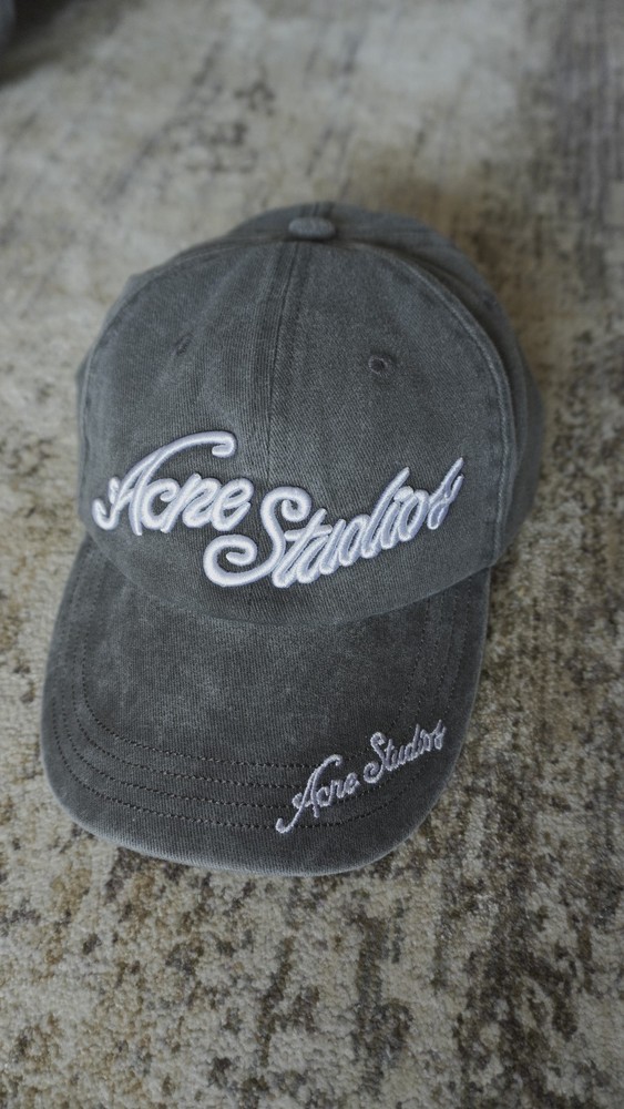 Acne Studios - Logo cap - Black