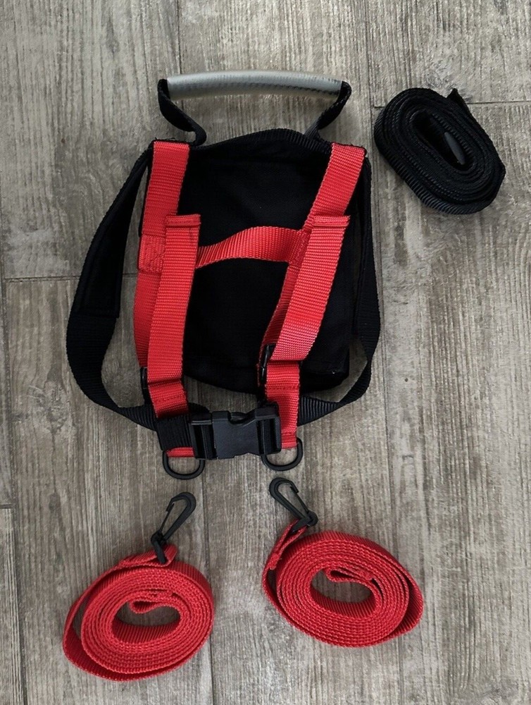 Lucky Bums Kids Ski Harness Trainer Grip ‘n Guide Handle Leashes Straps Backpack