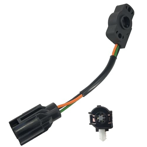 Black Throttle Position Sensor Compatible with E-150 E-250 E-350 E5TZ9B989B