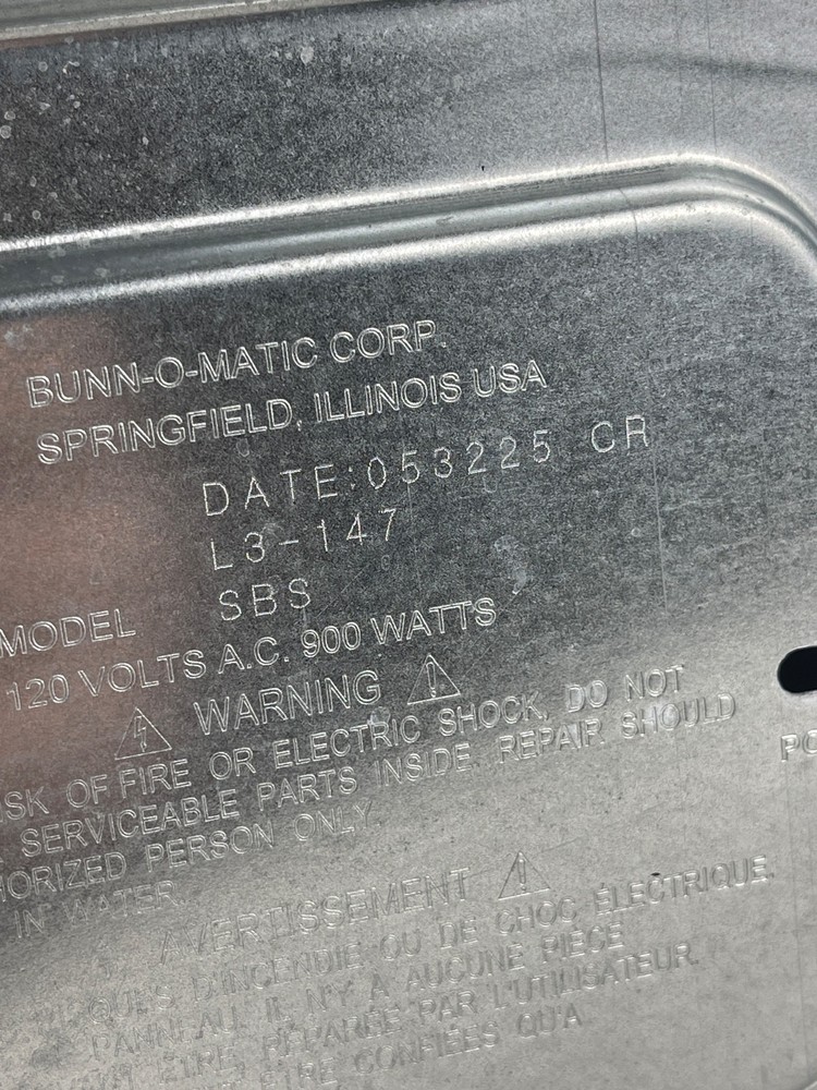 BUNN SBS Speed Brew Select Coffee Maker, Black, 10 Cup