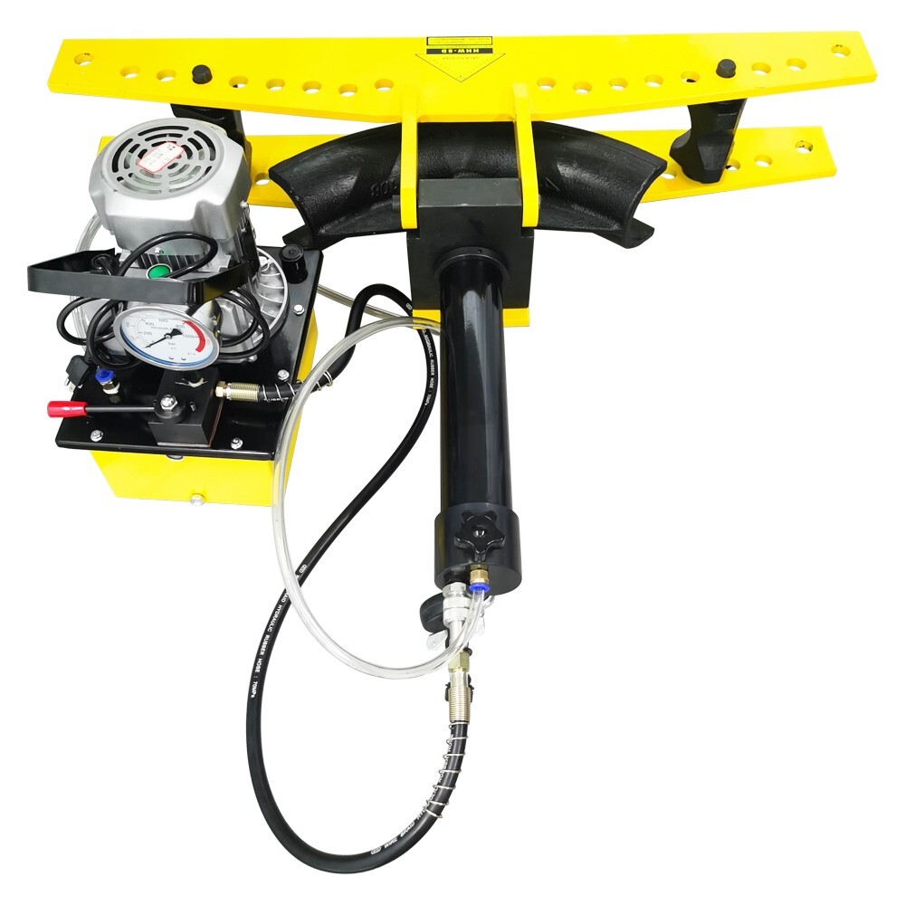 110V Split Type Electric-hydraulic Round & Square Pipe Bending Machine 10*Dies