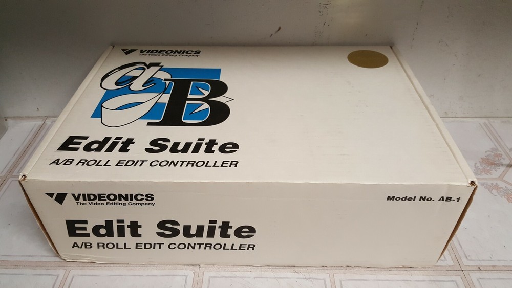 Videonics AB-1 Edit Suite A/B Roll Edit Controller Video Editor In Box USED