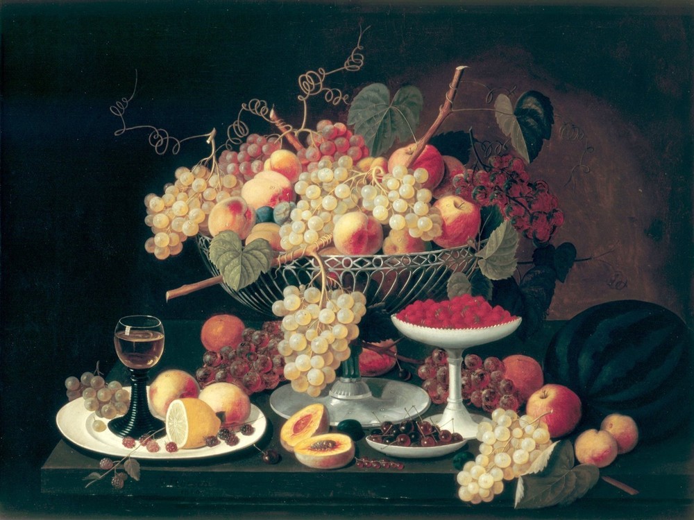 Still Life With Fruit Accent Tile Mural Kitchen Bathroom Wall Backsplash 8x6