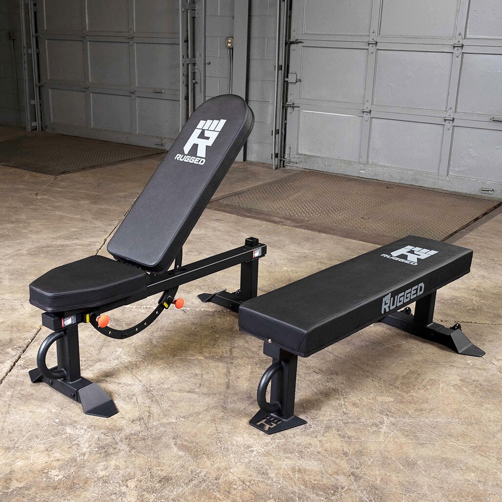 Rugged XL Flat Bench