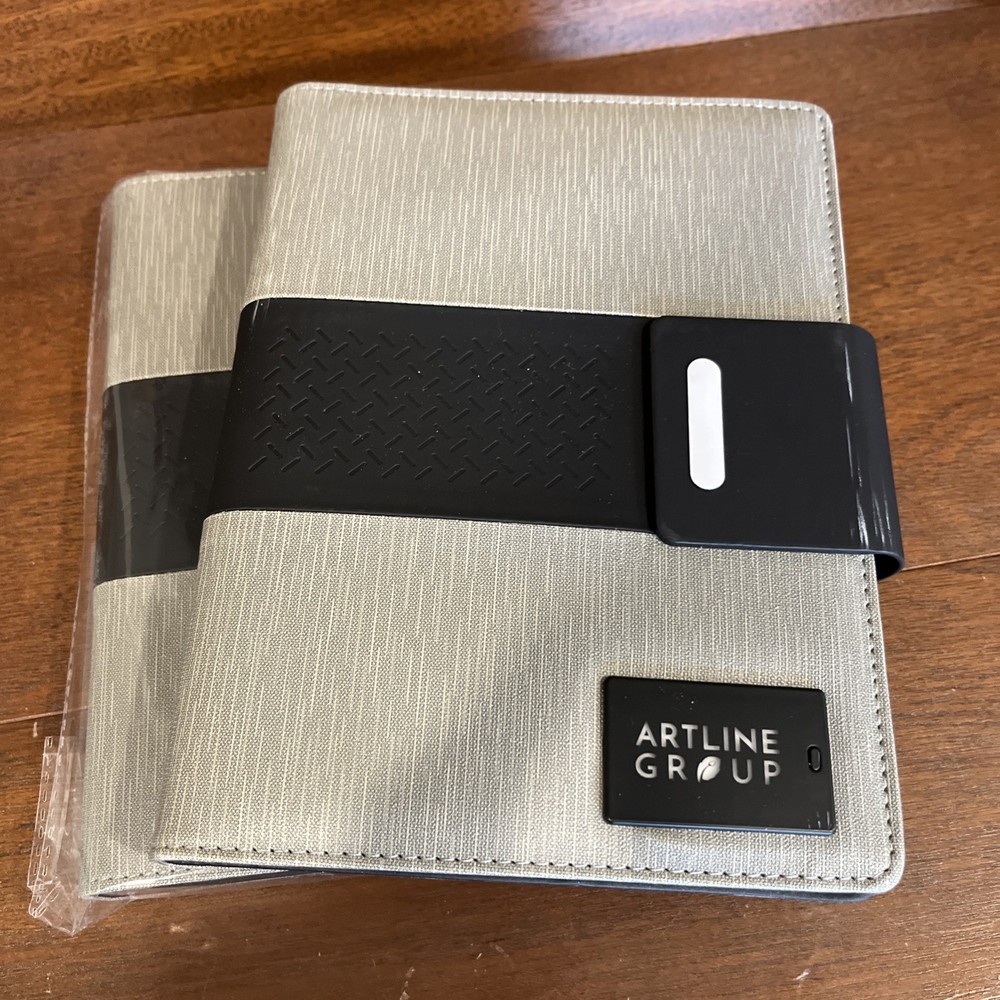 Set Of 2 Power Up Notebooks With Page Inserts