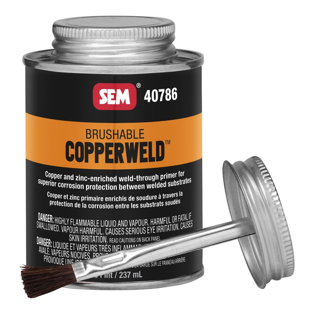 SEM 40786 Copperweld Brushable Weld-Through Primer (8 oz)