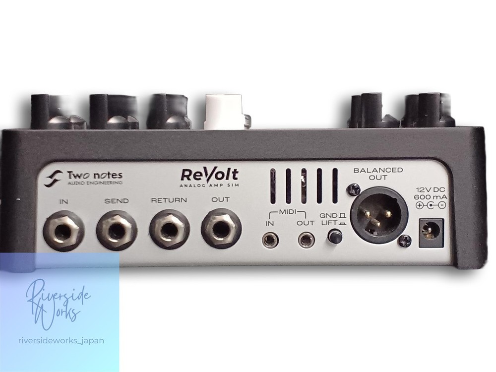 TWO NOTES Revolt Guitar Analog Amp Simulator Effects Pedal JP