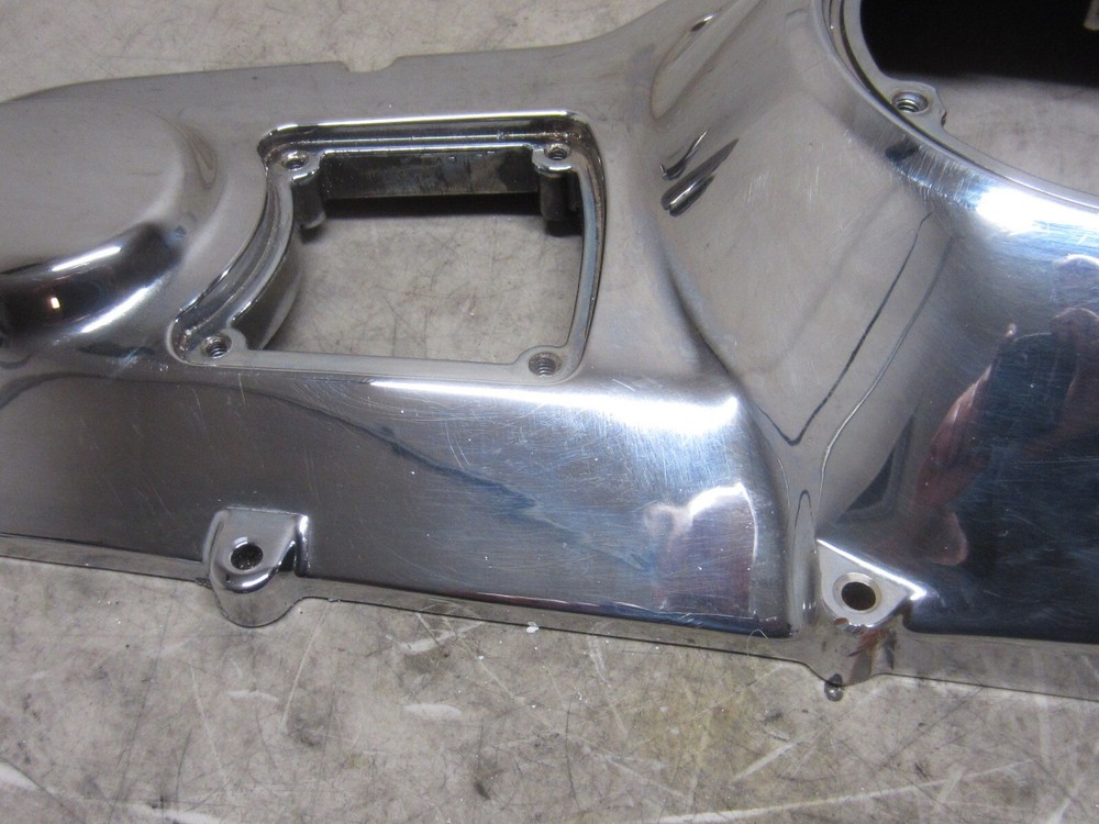 Harley '95 FLHTC chrome outer primary, 60665-94, nice shape, used #3982