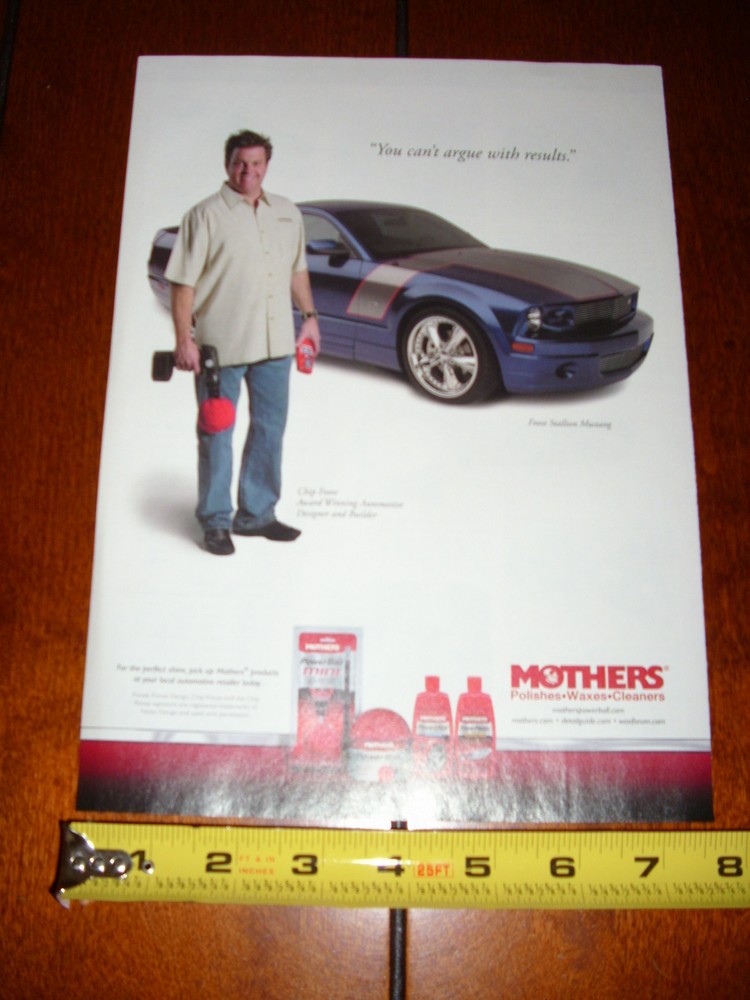 2007 CHIP FOOSE STALLION MUSTANG MOTHERS - ORIGINAL AD