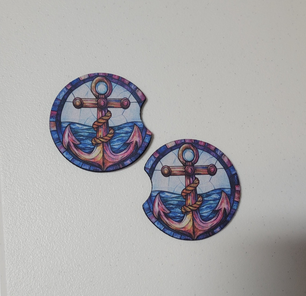 Anchor Car Coasters
