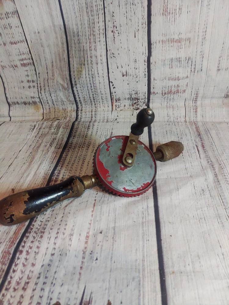 Vintage Stanley No. Defiance Eggbeater Hand Drill