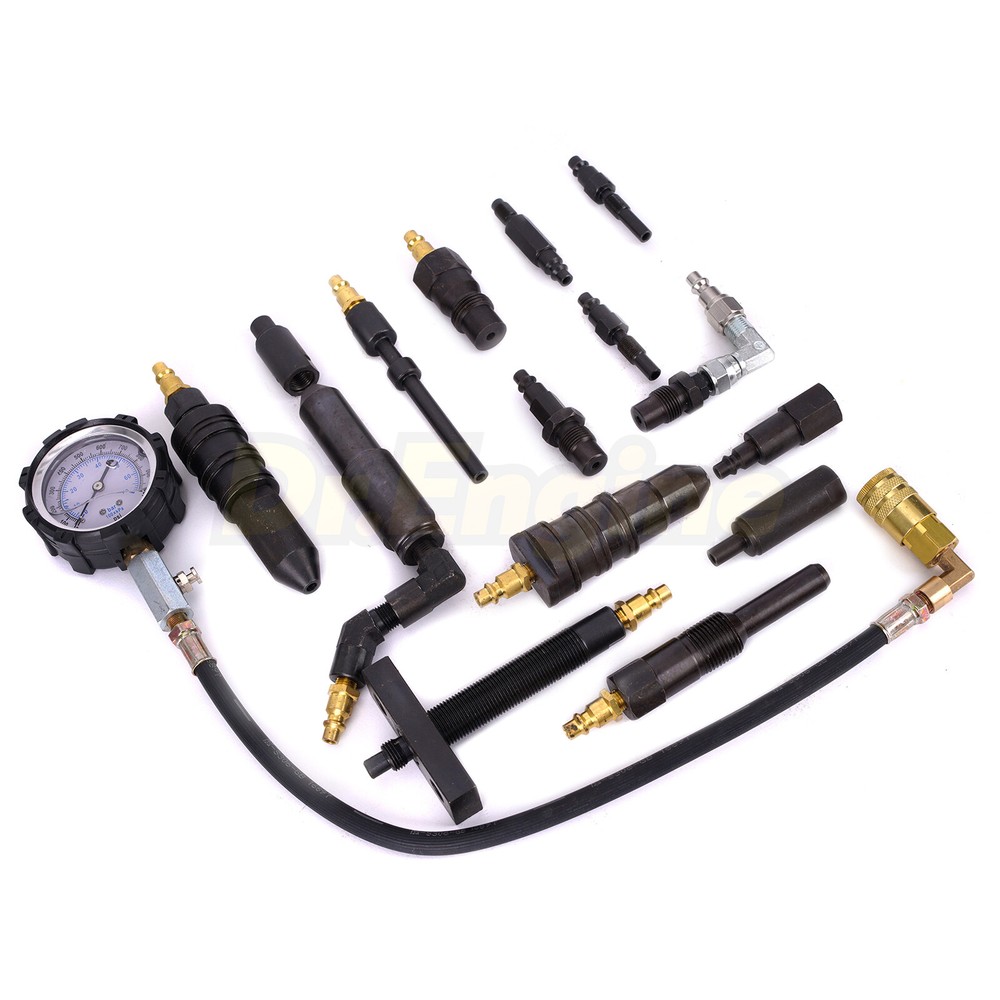 Engine Compression Pressure Tester Compatible for Ford Cummins Detroit 1000 Psi