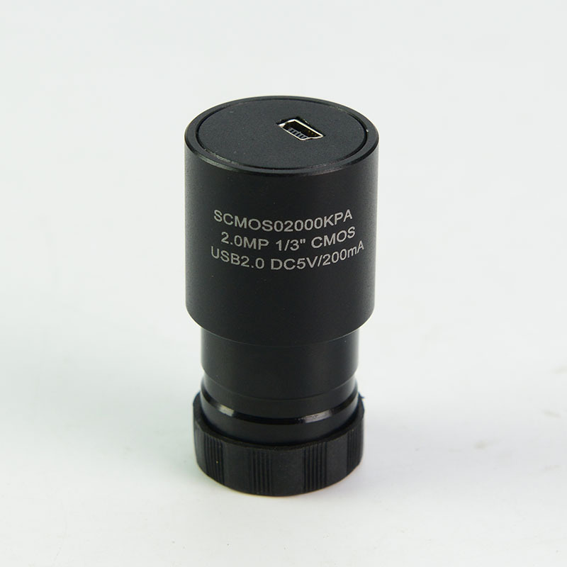 HD 2.0MP USB Microscope Digital Camera Electronic Eyepiece W/ Ring Adapters