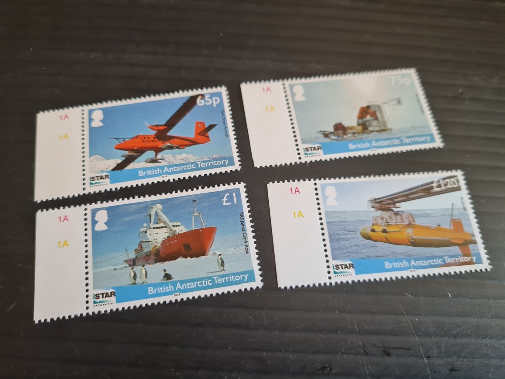 BRITISH ANTARCTIC TERRITORY 2014 SG 650-653 ISTAR MNH