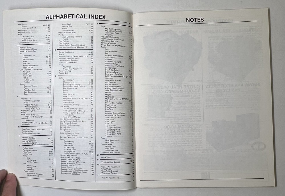 HPC INC Product Catalog #707 from Chicago, IL - Dated 1984