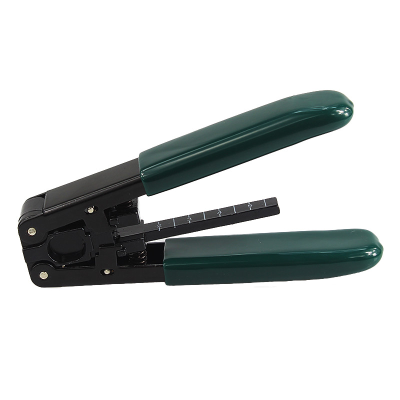 Three-port Fiber Optic Stripper Pliers Wire Strippers FTTH Cable Stripping Tools