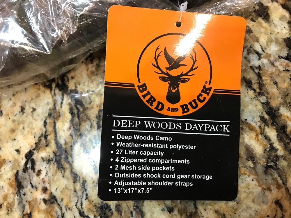 Bird and Buck Came Back Pack