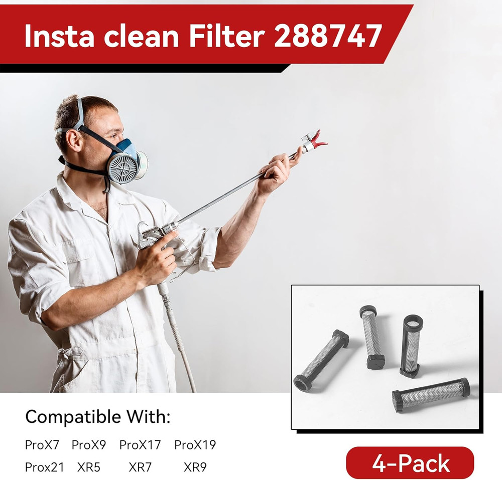 4Pcs 288747 Filter Kit for Graco Paint Sprayer Accessories | Compatible with ...