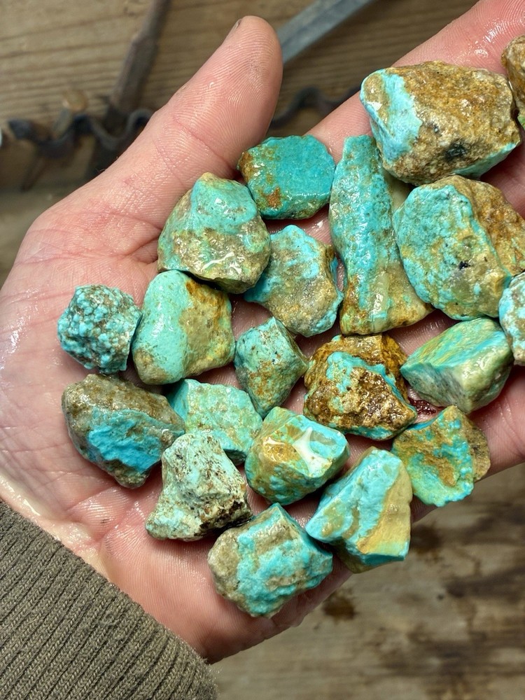 Kaolin High Matrix Turquoise. Turquoise Mountain! Beautiful!