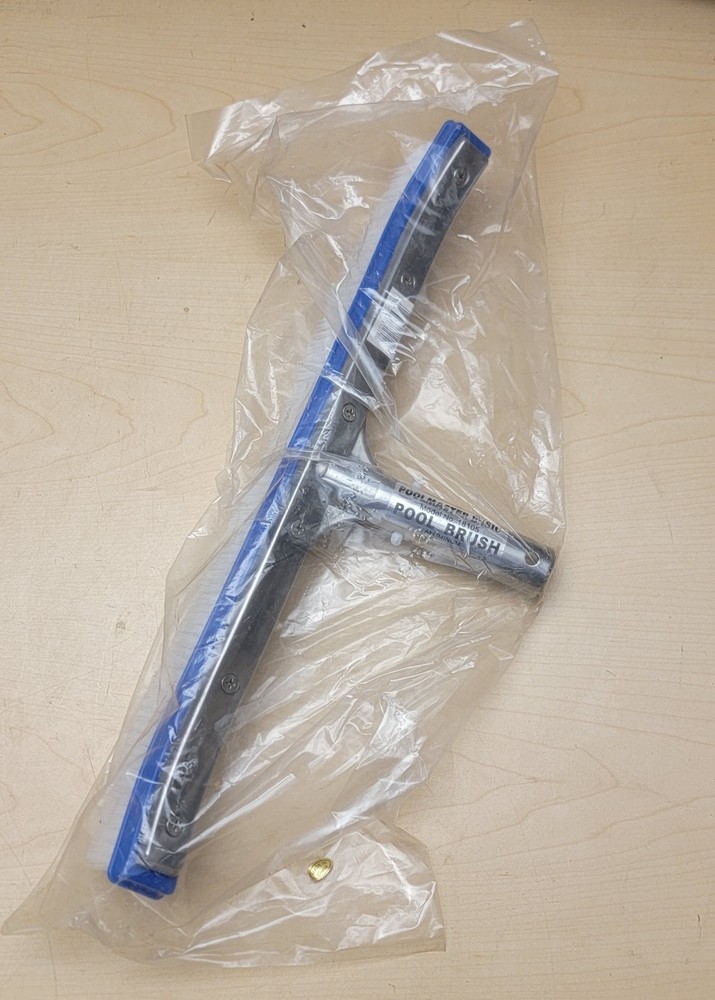 Poolmaster Basic 18105 | Aluminum Pool Brush 17-1/2"