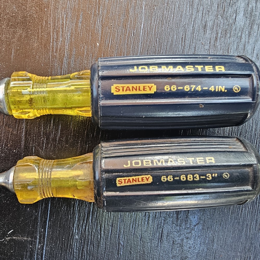 Vintage Stanley Jobmaster Screwdriver Lot