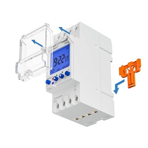 TM922-4 DC/AC 12V Power 2 Channels Big LCD Display Programmable Input 12VDC