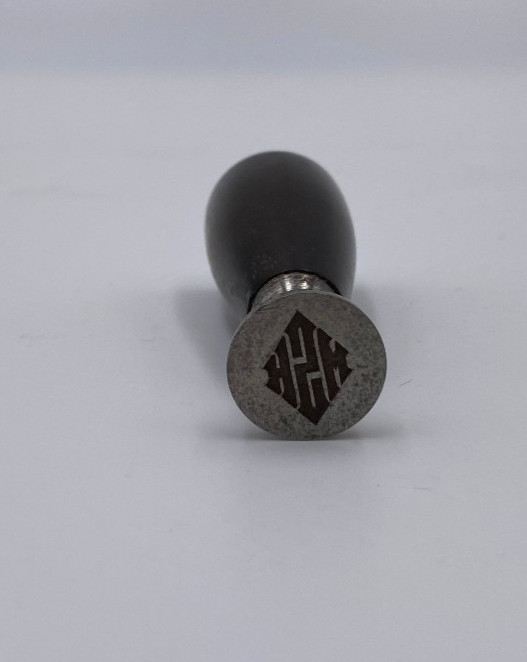 Antique Wax Seal Stamp KSH Monogram