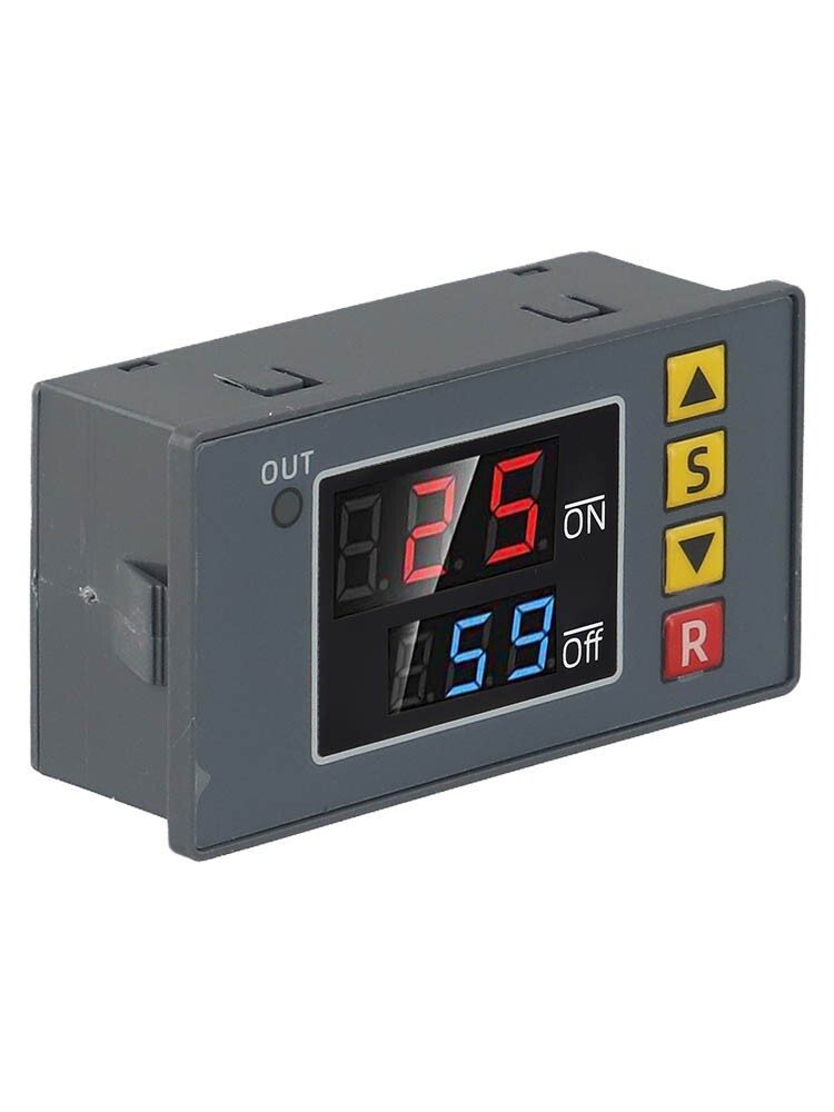 Digital Timer Relay Switch Module 12V DC Time Delay Control LED Display