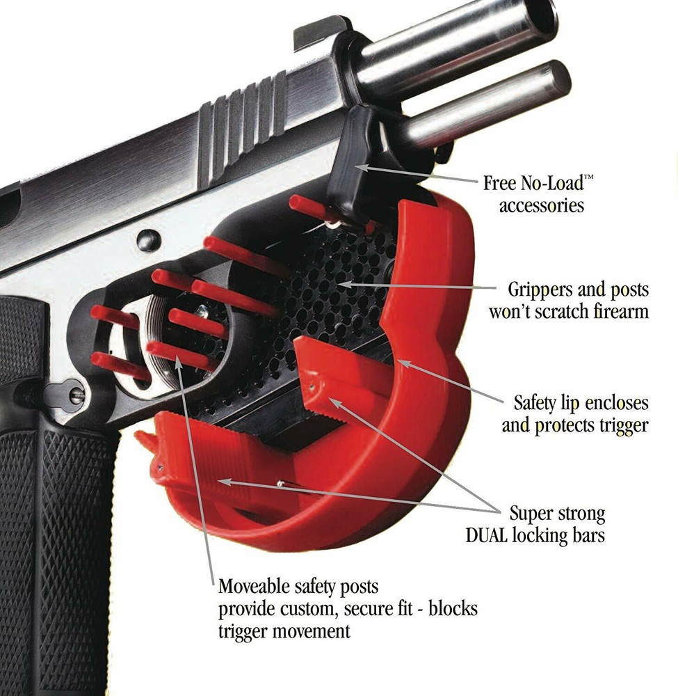 UNIVERSAL FIREARM TRIGGER LOCK with 2 KEYS by CHILD GUARD