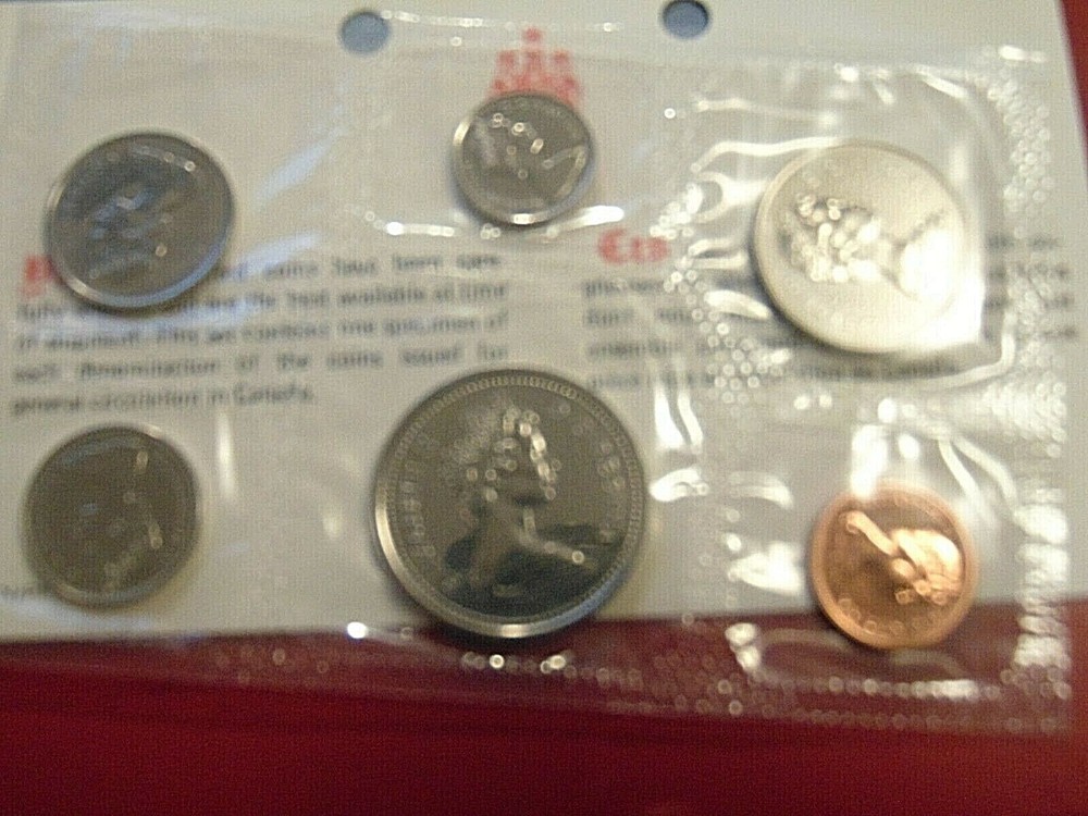 1977 Canada Uncirculated Annual Proof Like Set