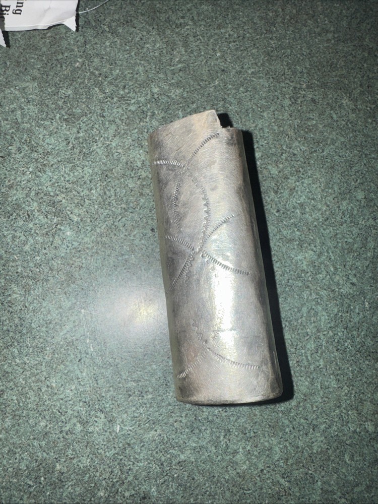 Sterling Navajo Cigarette Lighter Case