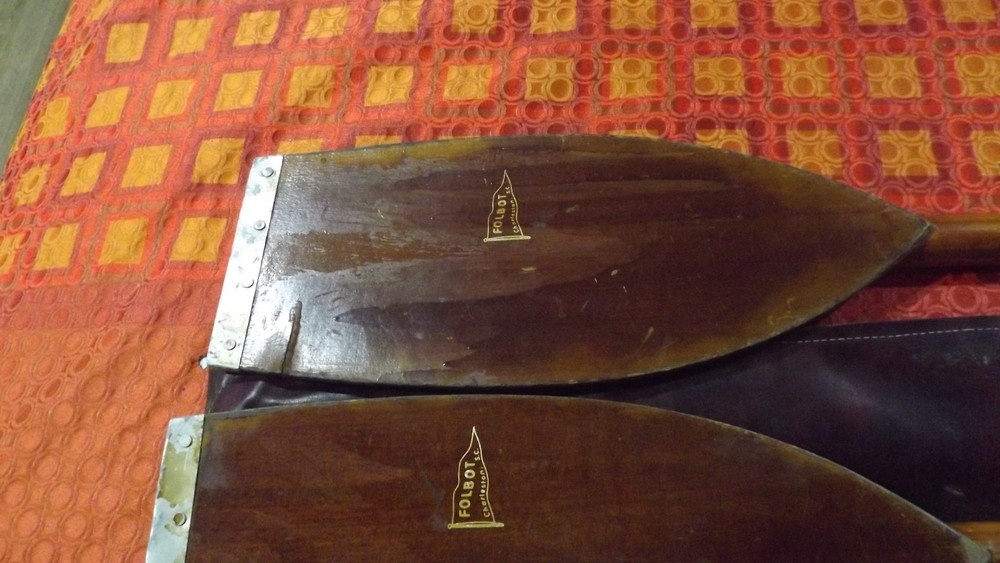 Vintage Folbot 2 section Kayak Paddle RM