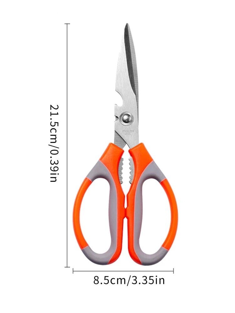 NEW Kitchen Scissors (2 Count) - Stainless Steel Shears - Multi-Purpose