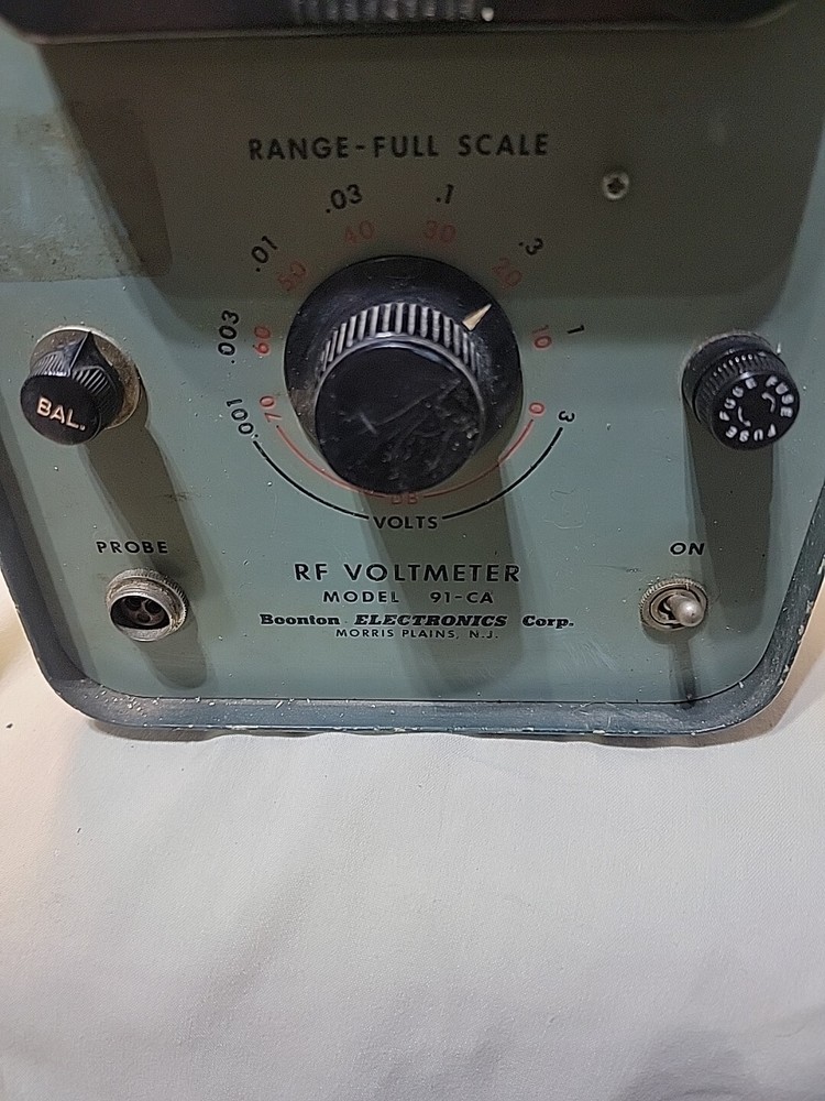 Boonton Electronics 91-CA RF Voltmeter.