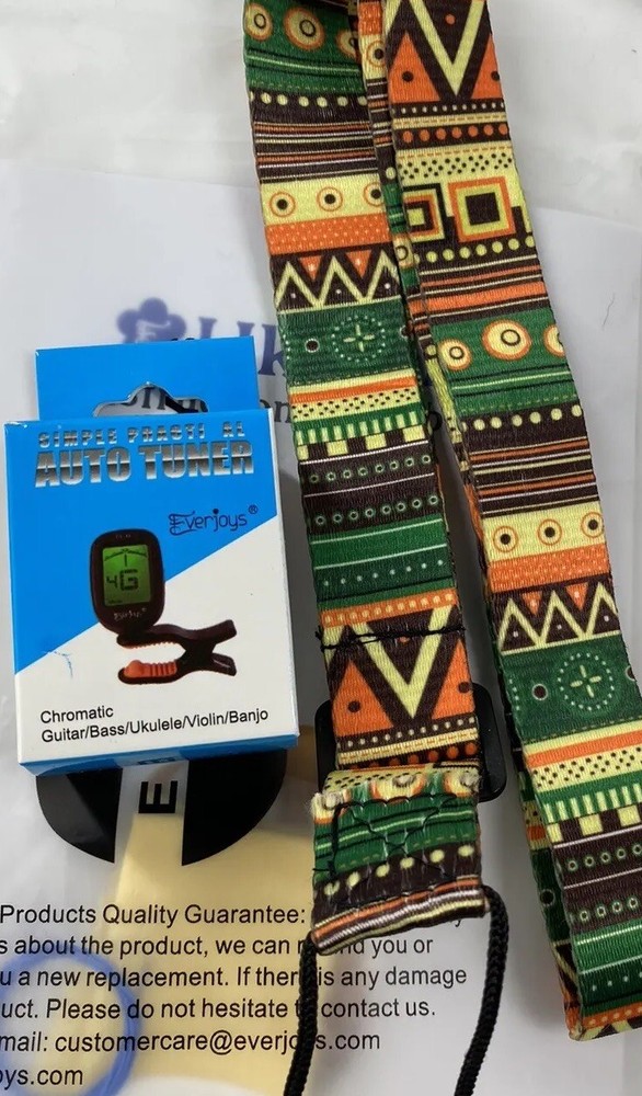 Everjoys Soprano Rainbow Ukulele Beginner Pack (EVUK)